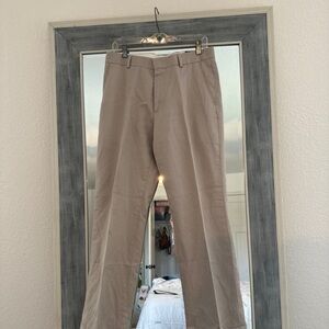 Banana Republic Men's Khaki linen blend Chinos